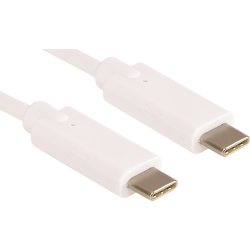 Sandberg USB-C ladekabel, 60W, hvid (2m)