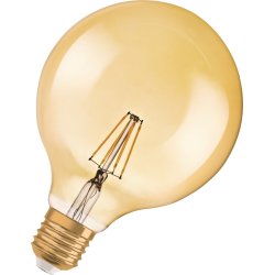 Osram Vintage 1906 LED Globepære E27, 6,5W=51W