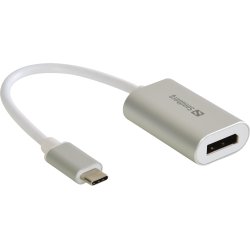 Sandberg USB-C til DisplayPort Link, sølv