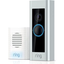 Ring kamera Doorbell Pro inkl. chime+strømadapter