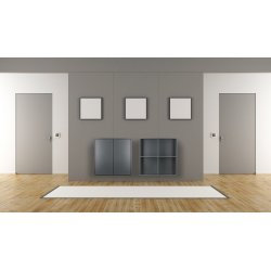 HAVANA reol m/2 rum - Light Grey D.34 inkl. ophæng