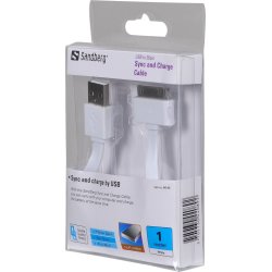 Sandberg USB Sync & Charge 30-pin flat (1m)