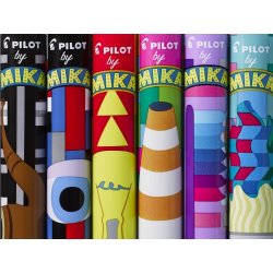 Pilot Hi-Tecpoint V5 Mika Rollerball, sort