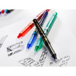Pilot BegreenHi-tecpoint V5 rollerpen, 0,3mm, sort