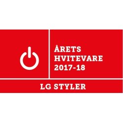 LG Styler/dampskab, hvidt