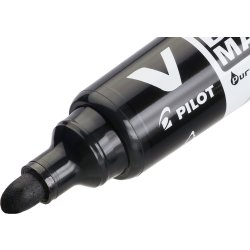 Pilot Begreen V-Board marker, rund spids, blå