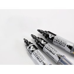Pilot Begreen V-Board marker, rund spids, blå