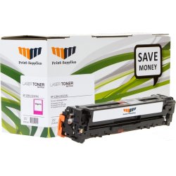 MM 128A/CE323A kompatibel HP lasertoner, rød