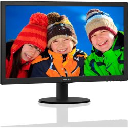 Philips 27" Skærm V-line 273V5LHSB, sort