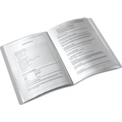Leitz Style Displaybog 40 lommer, sort