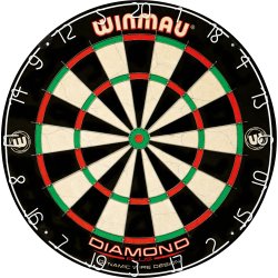 Winmau professionelt dartsæt inkl. MDF-skab