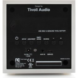 Tivoli Audio CUBE transportabel højttaler, sort