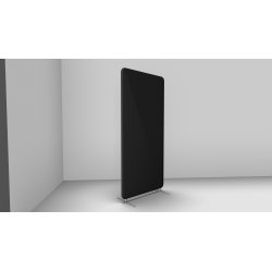 Abstracta softline skærmvæg Mørk grå B100xH136 cm