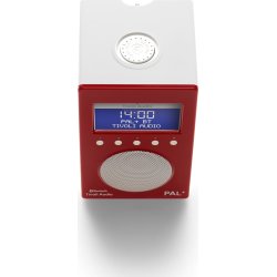 Tivoli Audio Pal+ DAB+/FM/BT radio, glossy red