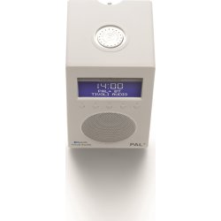 Tivoli Audio Pal+ DAB+/FM/BT radio, glossy white