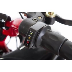 Azeno Panther Premium 1000W ATV, 48V, rød/sort