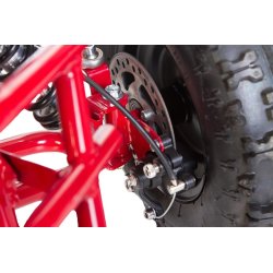 Azeno Panther Premium 1000W ATV, 48V, rød/sort