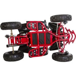 Azeno Panther Premium 1000W ATV, 48V, rød/sort