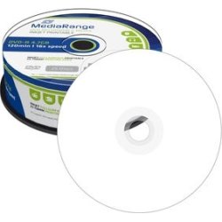 MediaRange DVD-R 16x 4.7GB printable, 25 stk