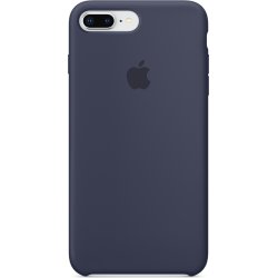 Apple iPhone 8/7 Plus silikone cover, midnatblå