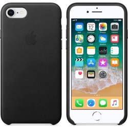 Apple iPhone 8/7 Leather Case, Black