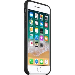 Apple iPhone 8/7 Leather Case, Black