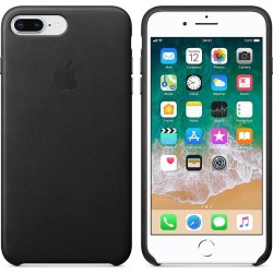 Apple iPhone 8/7 Plus Leather Case, Black