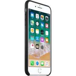 Apple iPhone 8/7 Plus Leather Case, Black