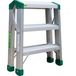 Arbejdsplatform Alu, 60x24 cm - Højde 0,75 m