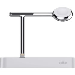 Belkin Dockstation, Apple Watch og iPhone, sølv