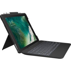 Logitech Slim Combo tablet cover m/nord. tastatur