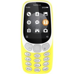 Nokia 3310 3G Mobiltelefon, gul