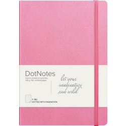 Mayland DotNotes Notesbog A5, pink