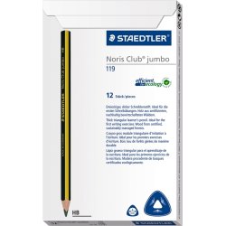 Staedtler Noris Club Jumbo blyant 119 HB