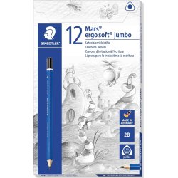 Staedtler Mars Ergosoft Jumbo 151 2B Blyant