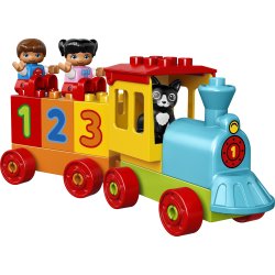 LEGO DUPLO 10847 Tog med tal, 1,5-3 år