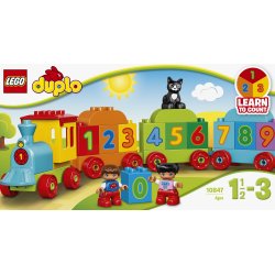 LEGO DUPLO 10847 Tog med tal, 1,5-3 år