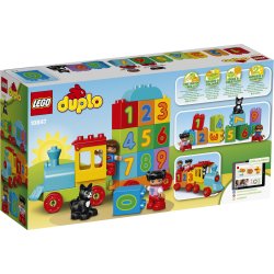 LEGO DUPLO 10847 Tog med tal, 1,5-3 år