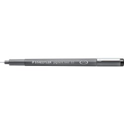 Staedtler Pigment Liner 308 Fiberpen 0,1 mm, sort