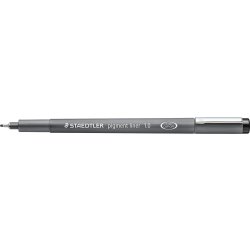 Staedtler Pigment Liner 308 Fiberpen 1,0 mm, sort