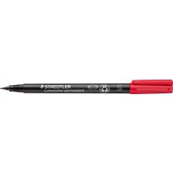 Staedtler Lumocolor universal marker 0,4mm, rød