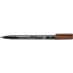 Staedtler Lumocolor 313 Marker S, perm, brun