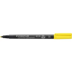 Staedtler Lumocolor 317 Marker M, perm, gul