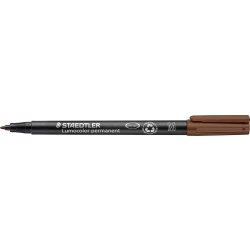 Staedtler Lumocolor 317 Marker M, perm, brun