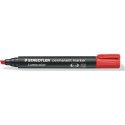 Staedtler Lumocolor marker skrå, 2-5 mm, rød