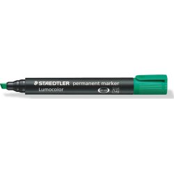 Staedtler Lumocolor marker skrå, 2-5 mm, grøn