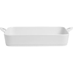 Pillivuyt Toulouse lasagnefad hvid, 34X24,5X7 cm