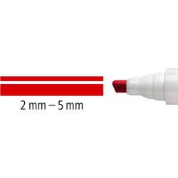 Staedtler Lumocolor 351B WB Marker skrå, blå