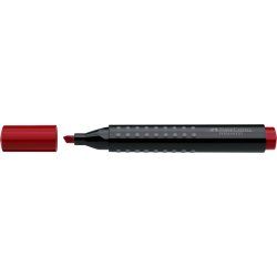 Faber-Castell Grip Marker, skrå spids, 4 stk.