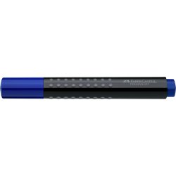 Faber-Castell Grip Marker, rund spids, blå